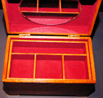 Mahogany Jewelry Box