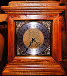 Mahogany Mantel Clock