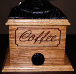 Dirty Oak Coffee Mill