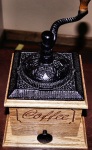 Dirty Oak Coffee Mill