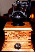 Sapele Coffee Mill